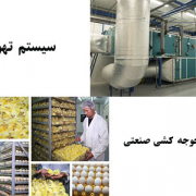 سیستم تهویه کارخانه جوجه کشی صنعتی